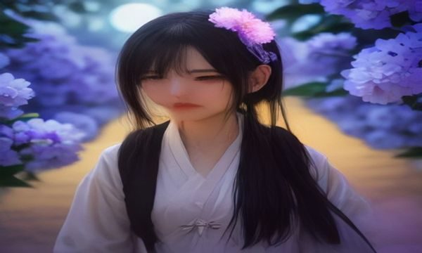 日本乡间小镇的夏日午后，一家人在庭院里吃西瓜，光影斑驳，展现《步履不停》中家庭聚会时流动的情感暗流